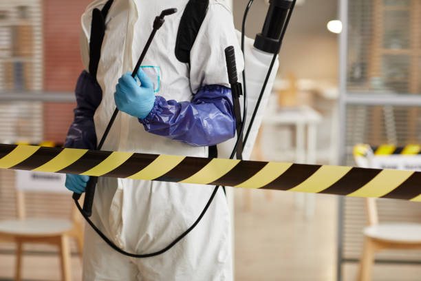 Professional Biohazard Cleanup technician working in Heath, TX